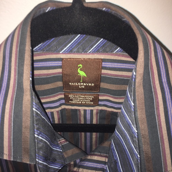 TailorByrd Men’s Button down Shirt (L) - Picture 2 of 7